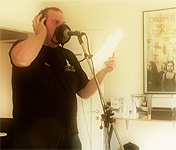 Probeaufnahmen im neuen Studio